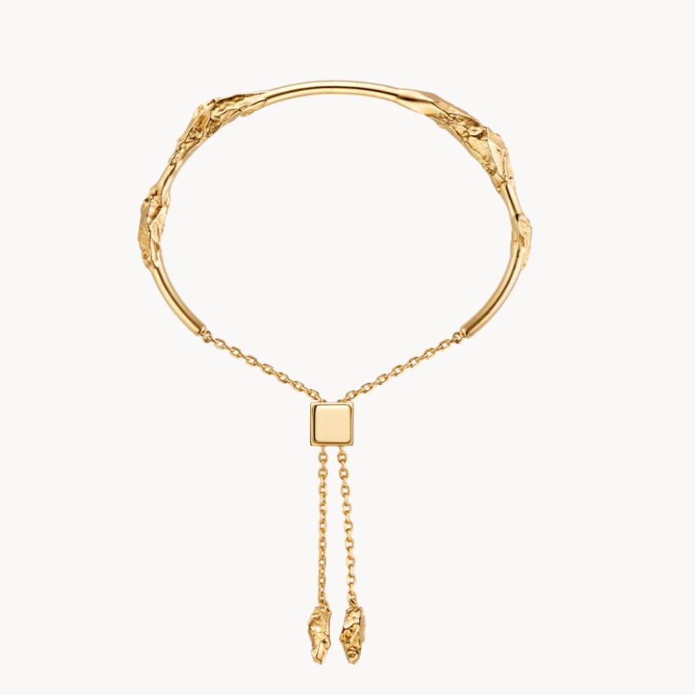 Polène | Eroz Bangle | EDITION 24 CARAT GOLD GILDED